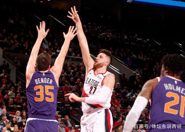  艾顿篮下巨掌遮天蔽日，开拓者客场不敌太阳