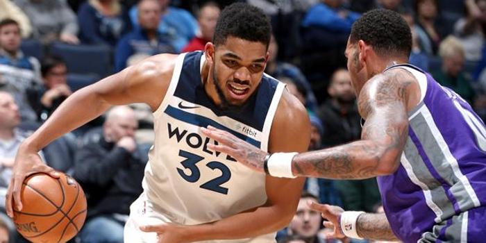  唐斯统治内线森林狼主场轻取黄蜂获连胜